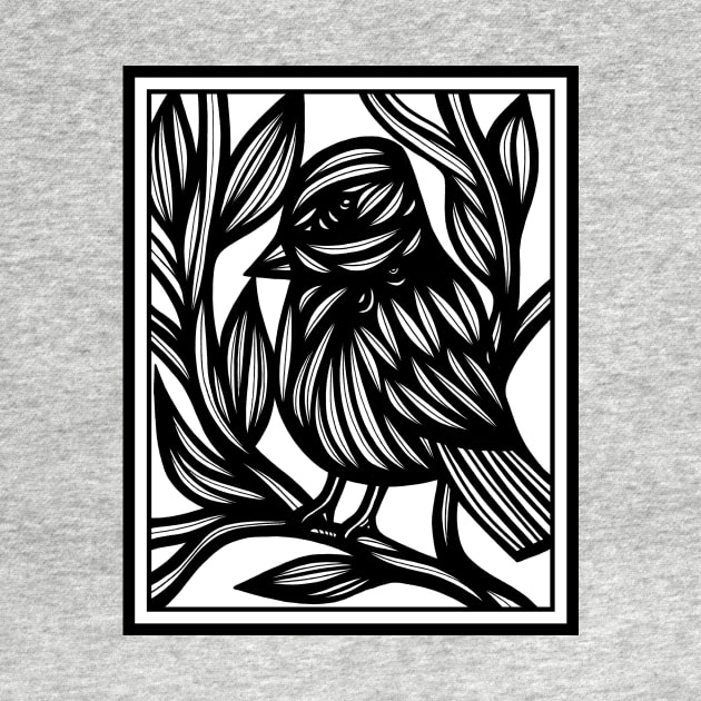 Black and White, Art Print, Illustration Bird, Wall Art, Art Print Birds, Bird Artwork,  Fine Art Drawings by 631Art